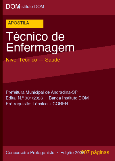 Apostila Técnico de Enfermagem
